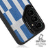 Greece Flag Distressed Galaxy S24 FE Kickstand Case